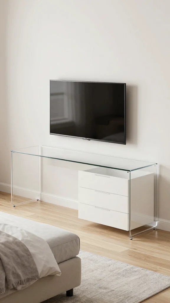 10 Bedroom TV Unit Design Ideas for a Clean, Built-In Look - 8. Multi-Functional Furniture 1