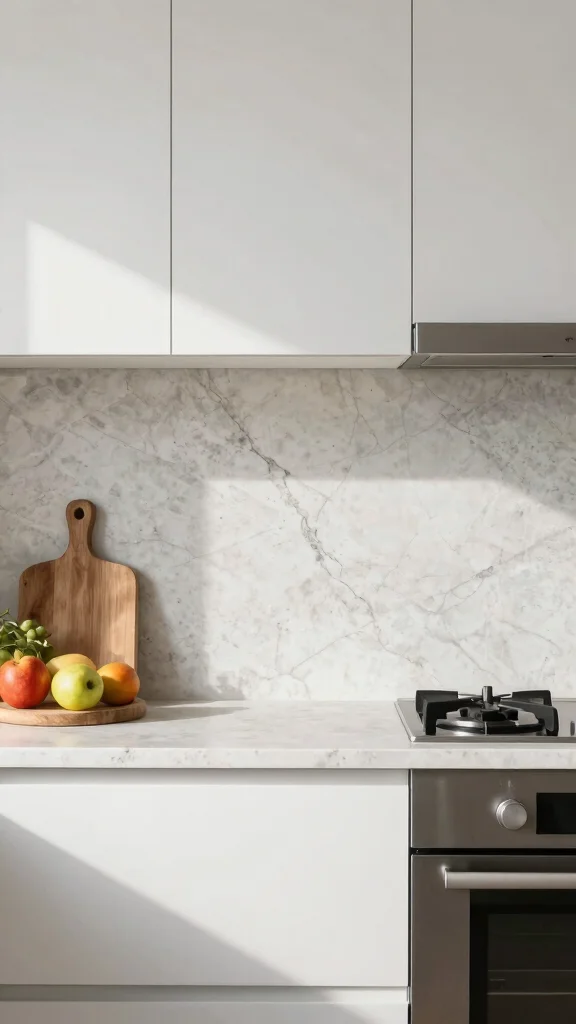 10 Kitchen Quartz Backsplash Ideas for a Seamless, Clean Look - 4. Textured Quartz for Added Dimension 1