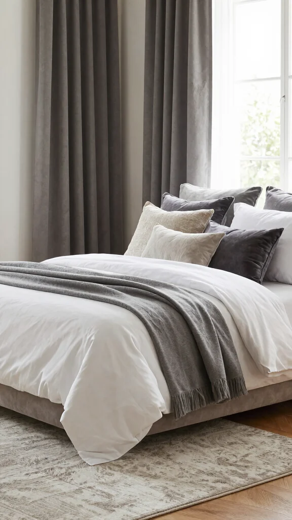 10 Quiet Luxury Bedroom Ideas for an Elevated, Calm Retreat - 3. Layered Textiles 1