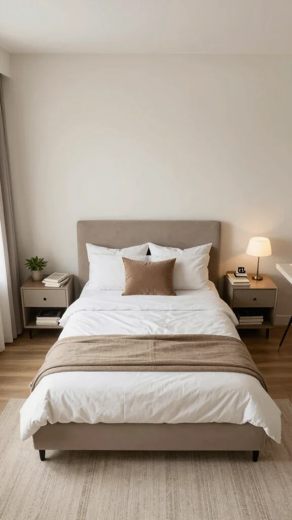 11 Bedroom Furniture Design Ideas for a More Cohesive Space - 10. Focus on Smart Furniture Arrangement 1