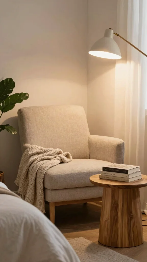 11 Bedroom Furniture Design Ideas for a More Cohesive Space - 9. Create a Cozy Reading Nook 1