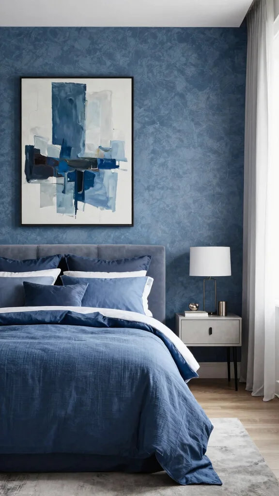 11 Bedroom Wallpaper Ideas That Transform a Plain Room - 9. Monochromatic Elegance 1