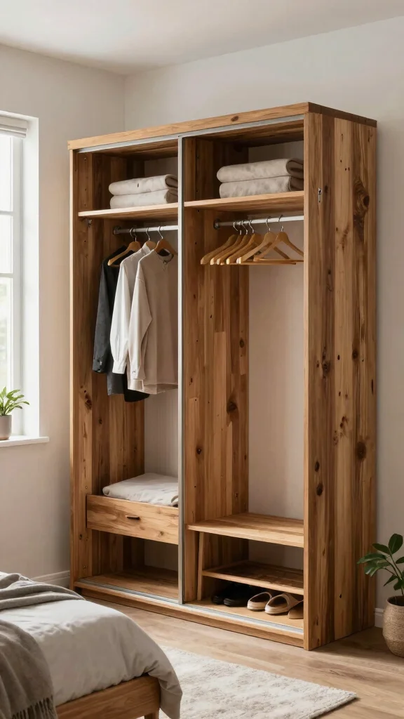 11 Bedroom Wardrobe Ideas for an Organized and Stylish Room - 1. Minimalistic Sliding Wardrobes 1