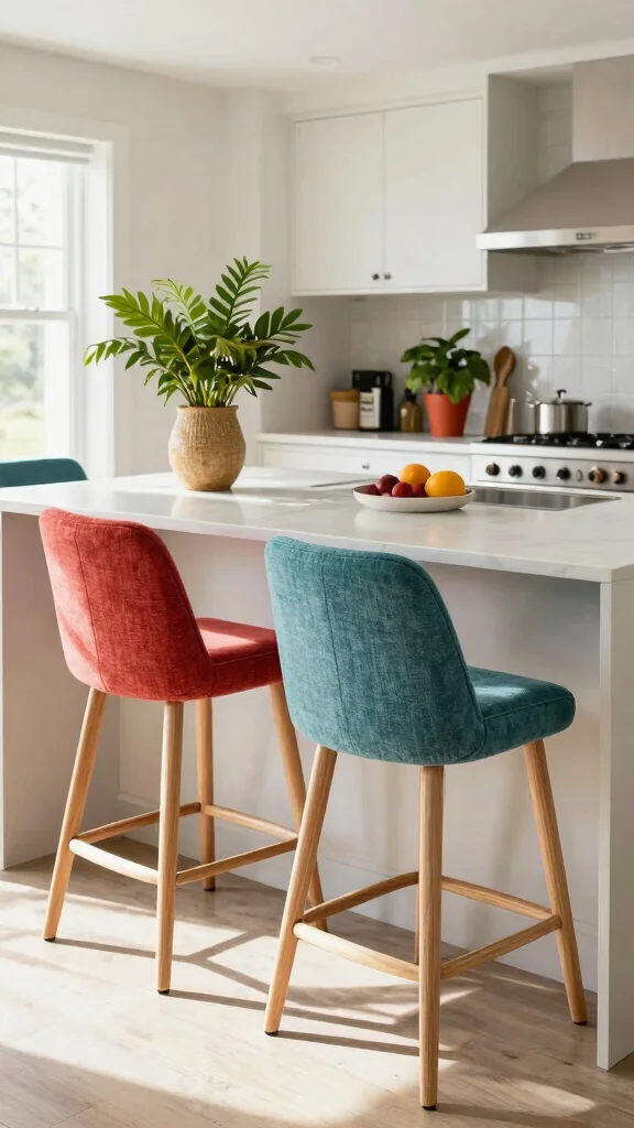 11 Kitchen Bar Stool Ideas for Style, Comfort, and the Right Height - 7. Stylish Bar Chairs for Different Spaces 1