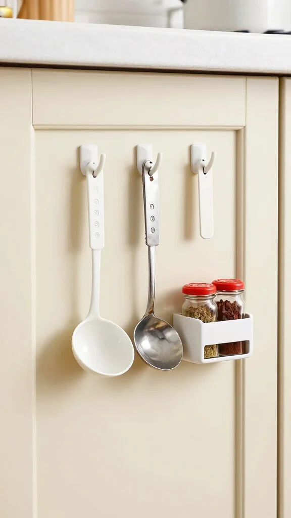 11 Kitchen Cabinet Organization Ideas That Make Every Inch Count - 6. Utilize Door Space for Extra Storage 1