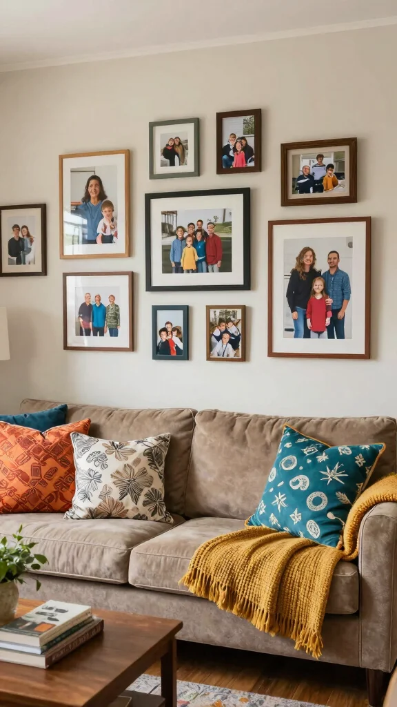 11 Living Room Furniture Layout Ideas for Better Flow and Function - 11. Personalized Touches 1