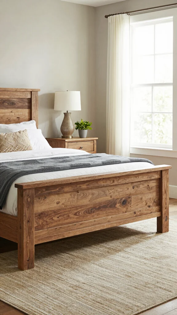 11 Luxury Bedroom Interior Design Ideas Worth the Investment - 2. Reclaimed Wood Furniture 1