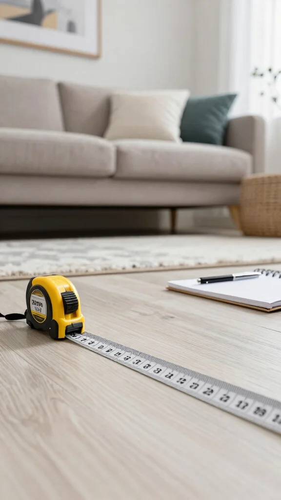 11 Tips for Choosing the Right Rug Size for a Living Room - 1. Measure Your Space 1