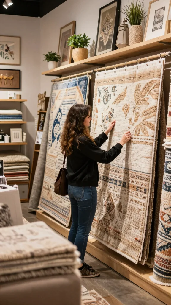 11 Tips for Choosing the Right Rug Size for a Living Room - 6. Test Before You Buy 1