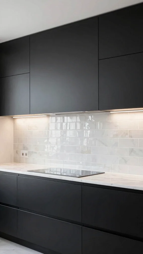 11 Zellige Tile Kitchen Ideas for a Textured, Handcrafted Look - 3. Glossy Finish for a Luxurious Look 1