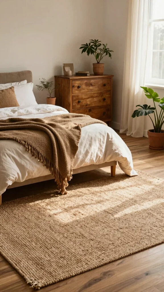 12 Bedroom Carpet Ideas for Comfort, Color, and Style - 1. Cozy Earthy Textures 1