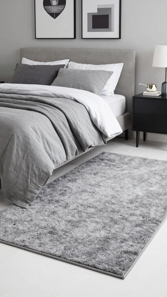 12 Bedroom Carpet Ideas for Comfort, Color, and Style - 7. Monochromatic Elegance 1