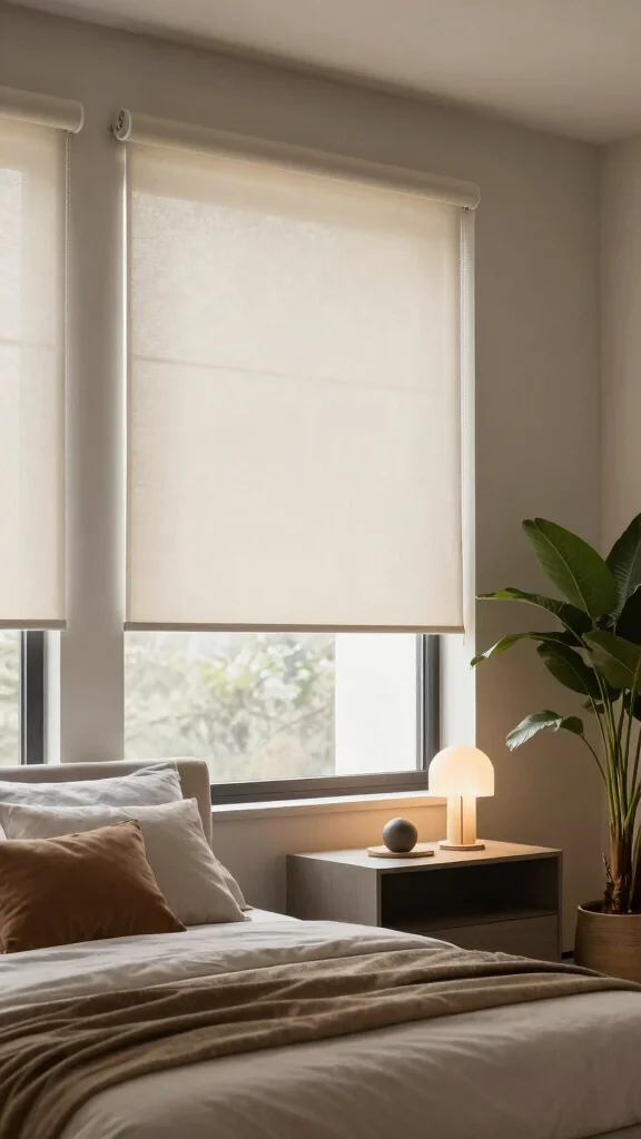 12 Bedroom Curtain Ideas That Make Every Window Look Beautiful - 10. Eco-Conscious Shades 1