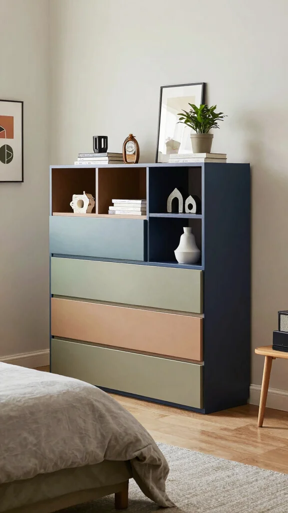 12 Bedroom Dresser Concepts That Add Storage Without the Bulk - 9. Modular Dressers: Customizable Storage 1