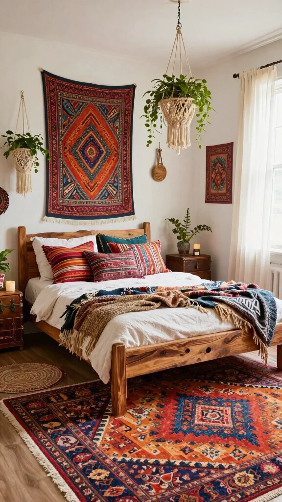 12 Bedroom Furniture Sets That Make Decorating So Much Easier - 2. Boho Chic Vibes 1