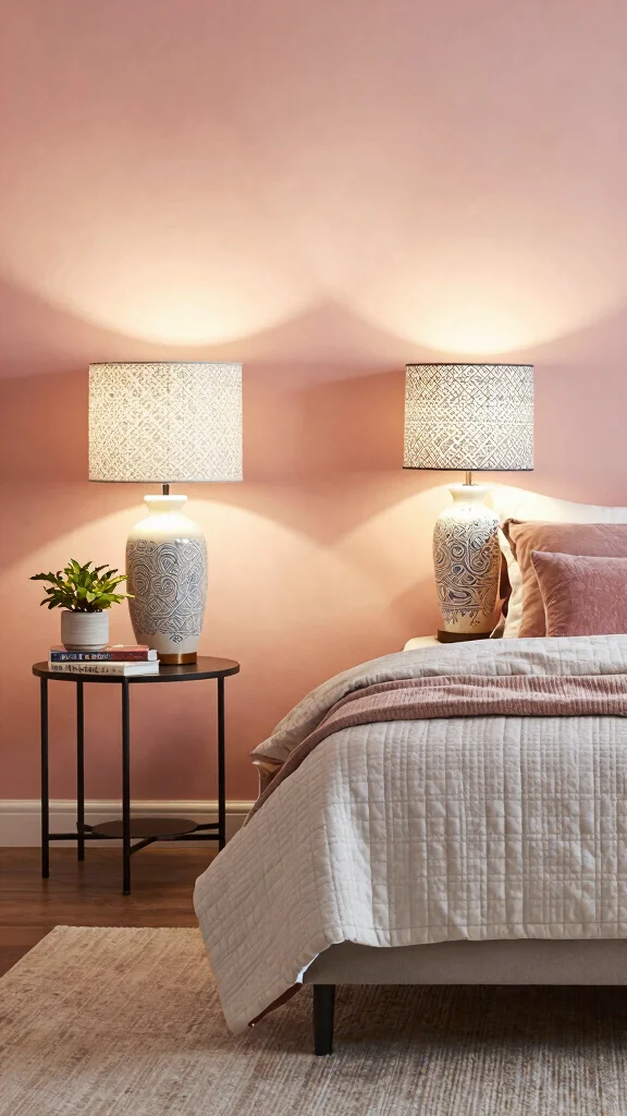 12 Bedroom Light Fixture Ideas for Every Style and Ceiling Height - 7. Stylish Table Lamps for Personal Touch 1