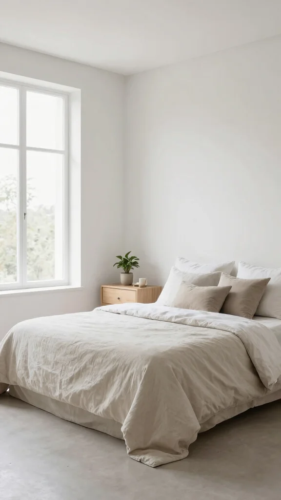 12 Bedroom Makeover Ideas on a Budget That Look High-End - 11. Go for Minimalist Decor 1