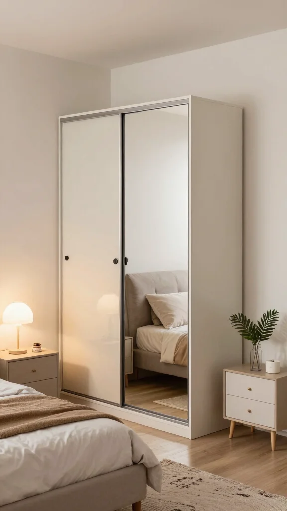 12 Bedroom Wardrobe Design Ideas That Maximize Storage and Style - 3. Corner Wardrobe for Space-Saving 1