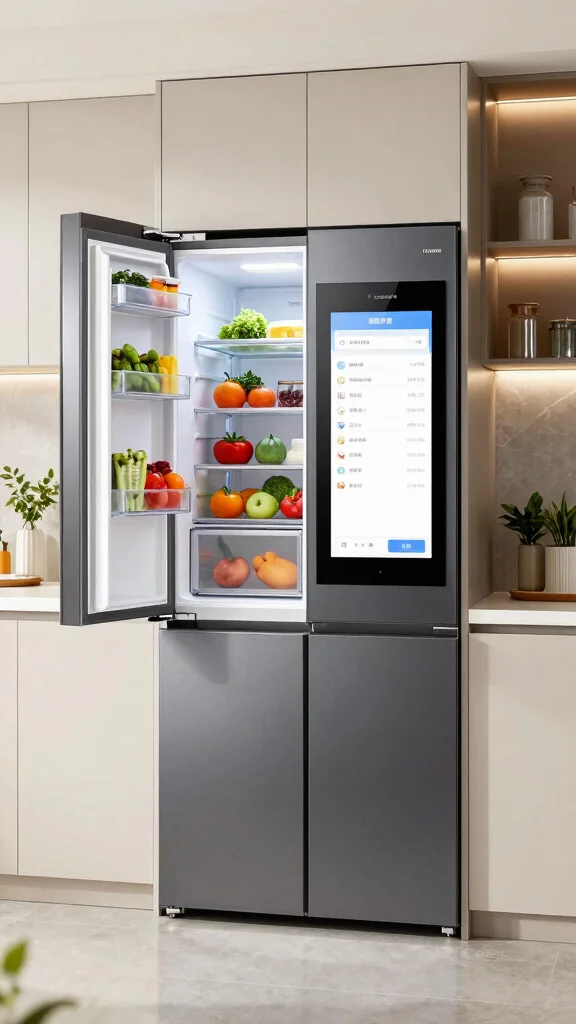 12 Kitchen Appliance Concepts and Essentials for a Functional Home - 4. Smart Refrigerators 1