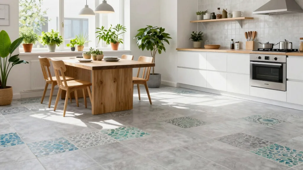 12 Kitchen Floor Tile Ideas That Are Both Stylish and Practical