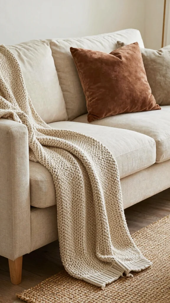 12 Living Room Furniture Ideas That Make Any Space Look Finished - 10. Textured Fabrics 1