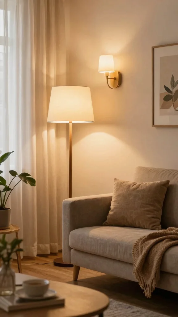 12 Living Room Lamp Ideas That Add Style Beyond Just Light - 10. Ambient Lighting Solutions 1