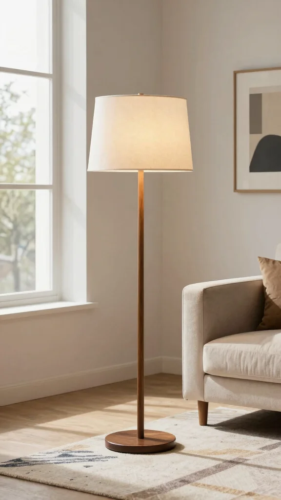 12 Living Room Lamp Ideas That Add Style Beyond Just Light - 8. Mid-Century Modern Lighting 1