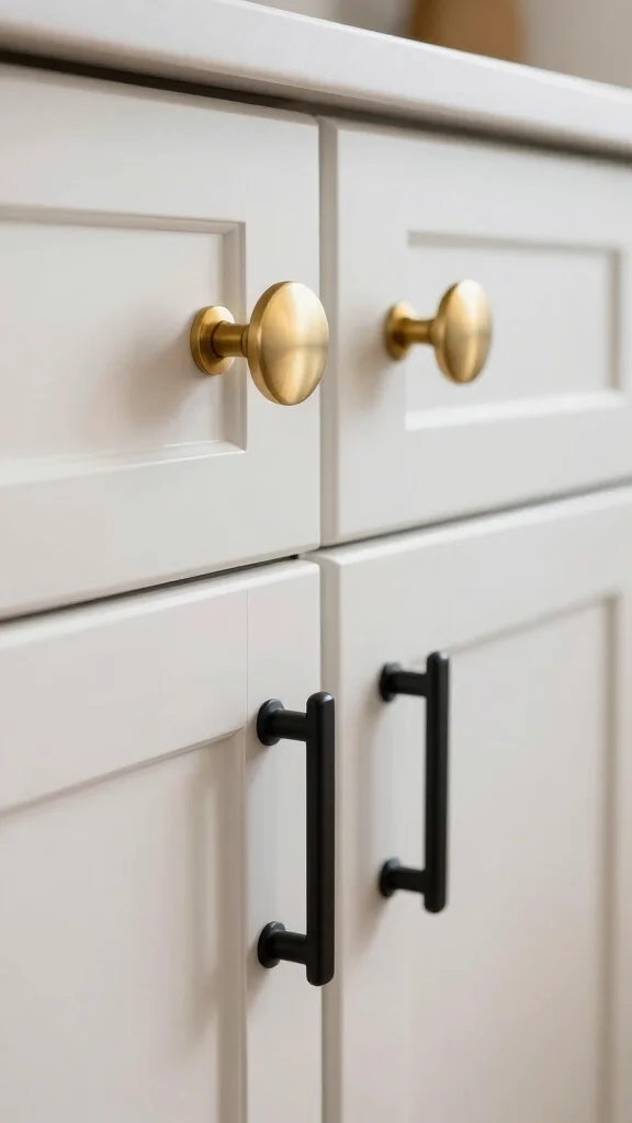 12 Tips for Painting Kitchen Cabinets That Actually Look Professional - 7. Reattach Hardware with Care 1