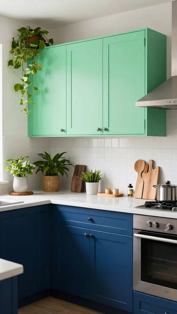 12 Tips for Painting Kitchen Cabinets That Actually Look Professional - 8. Explore Color Trends 1