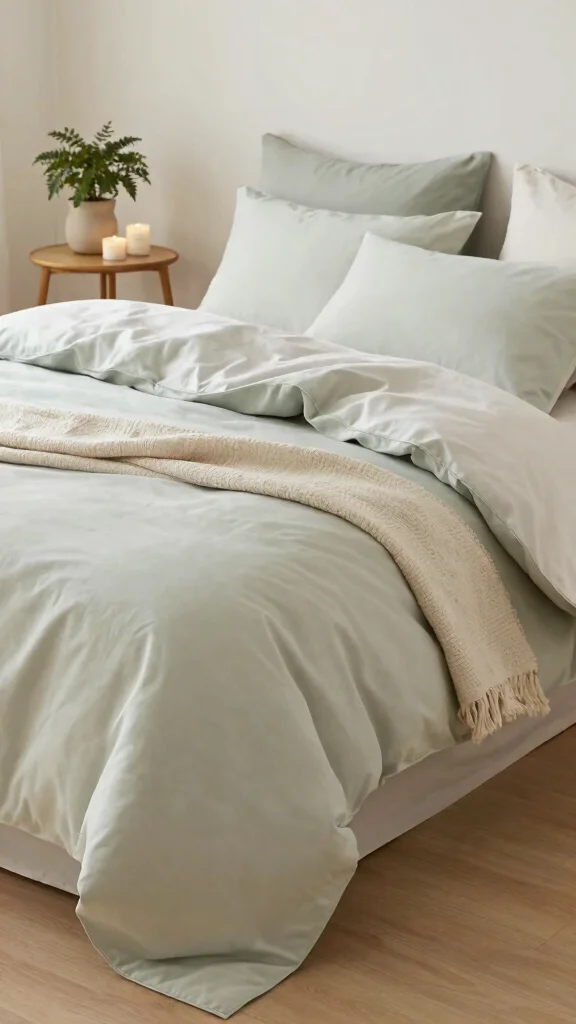 13 Bedroom Furniture Ideas for Every Style and Room Size - 10. Organic Cotton Bedding for Ultimate Comfort 1