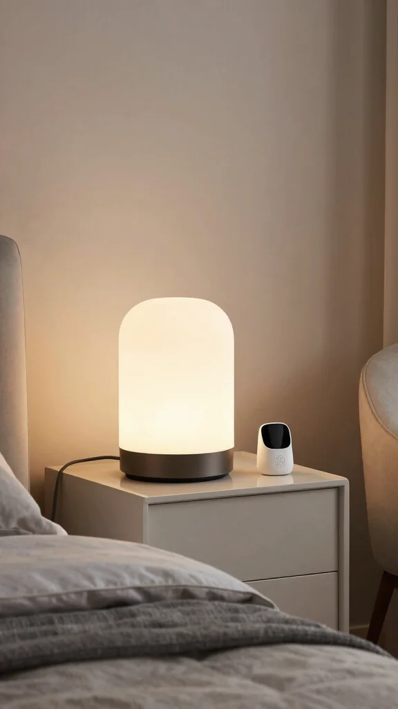 13 Bedroom Lamp Ideas for Cozy, Layered Lighting - 11. Smart Lamps with Eco Features 1