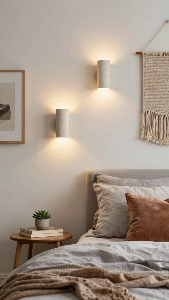 13 Bedroom Lighting Ideas That Layer Ambiance and Function - 2. Layered Wall Sconces 1