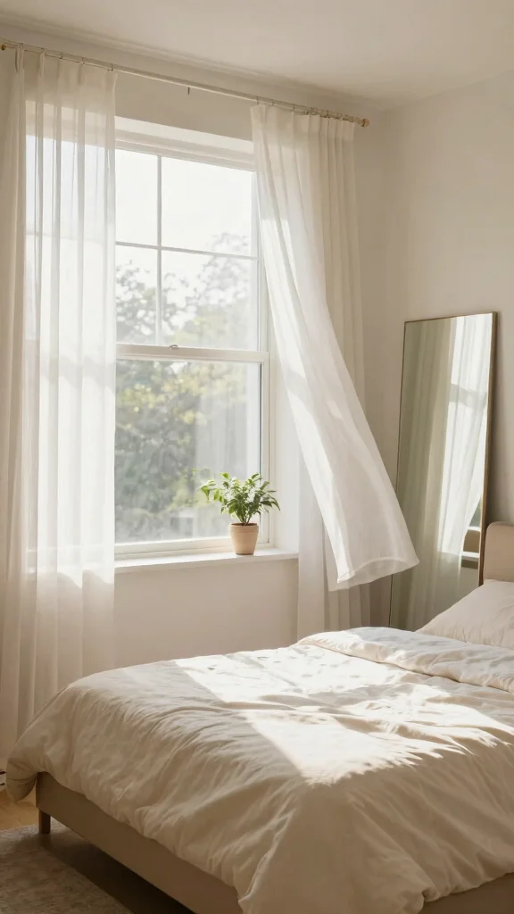 13 Bedroom Lighting Ideas That Layer Ambiance and Function - 6. Incorporating Natural Light 1