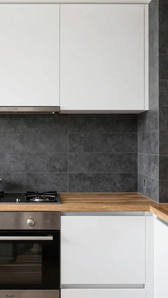 13 Kitchen Backsplash Ideas That Look Perfect With White Cabinets - 9. Matte Finish Tiles 1