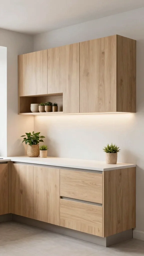 13 Kitchen Cabinet Ideas for Storage, Style, and a Fresh New Look - 12. Floating Cabinets: Space-Saving Solutions 1