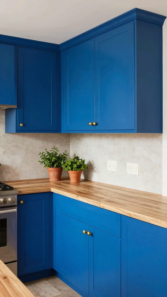13 Kitchen Cabinet Ideas for Storage, Style, and a Fresh New Look - 6. Bold Colors: A Pop of Personality 1