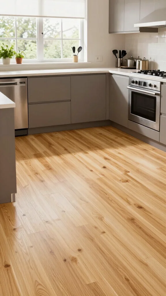 13 Kitchen Flooring Inspirations for Every Budget and Design Style - 2. Bamboo: Sustainable and Stylish 1