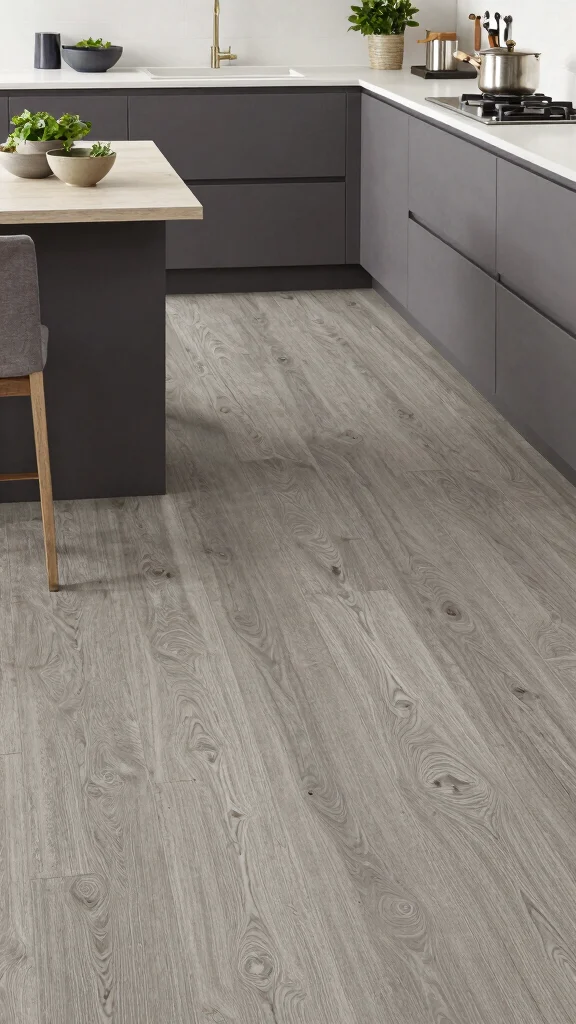 13 Kitchen Flooring Inspirations for Every Budget and Design Style - 5. Vinyl: Affordable and Stylish 1