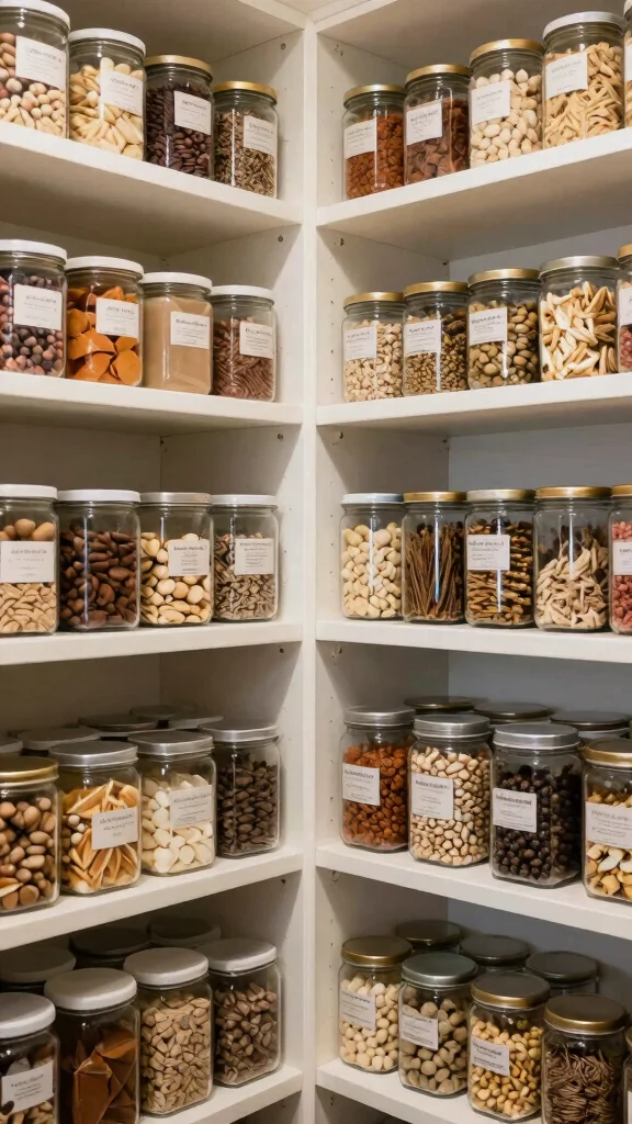 13 Kitchen Pantry Organization Ideas for a Neat, Easy-to-Use Space - 8. Adjustable Shelving for Flexibility 1