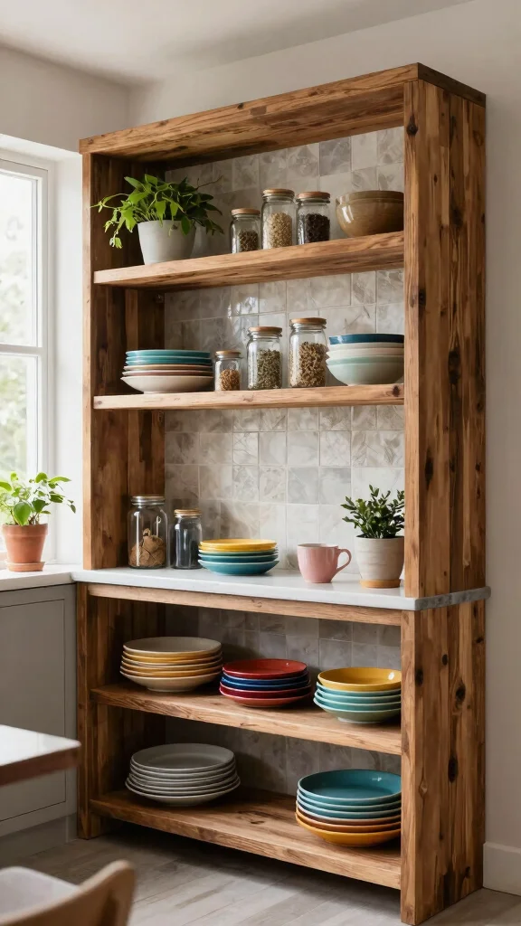 13 Kitchen Remodeling Ideas for a Fresh, Functional Space - 2. Open Shelving for Organization 1
