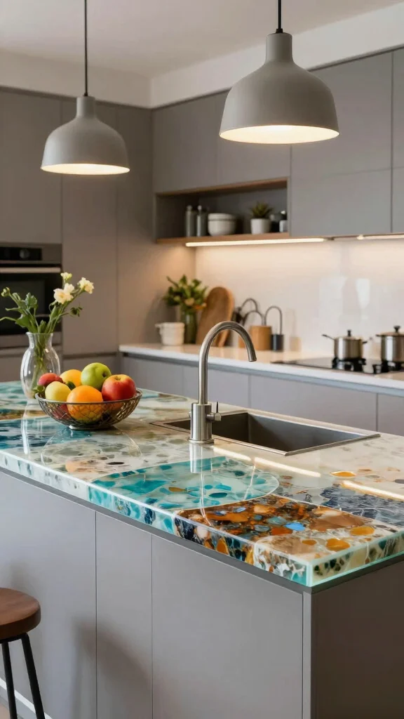 13 Kitchen Remodeling Ideas for a Fresh, Functional Space - 4. Sustainable Countertop Options 1