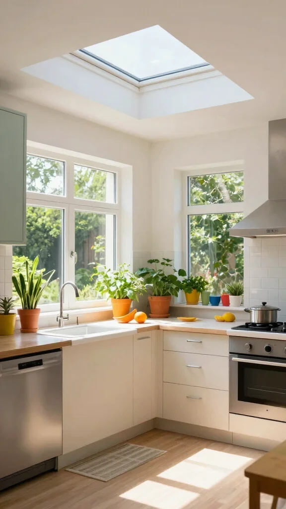 13 Kitchen Remodeling Ideas for a Fresh, Functional Space - 5. Natural Light and Ventilation 1