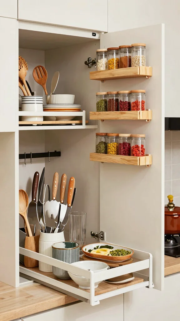 13 Kitchen Remodeling Ideas for a Fresh, Functional Space - 7. Smart Storage Solutions 1