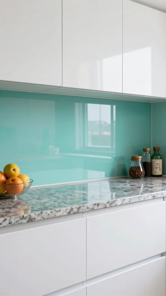 14 Kitchen Backsplash Ideas for Every Style From Classic to Bold - 7. Painted Glass Backsplash 1