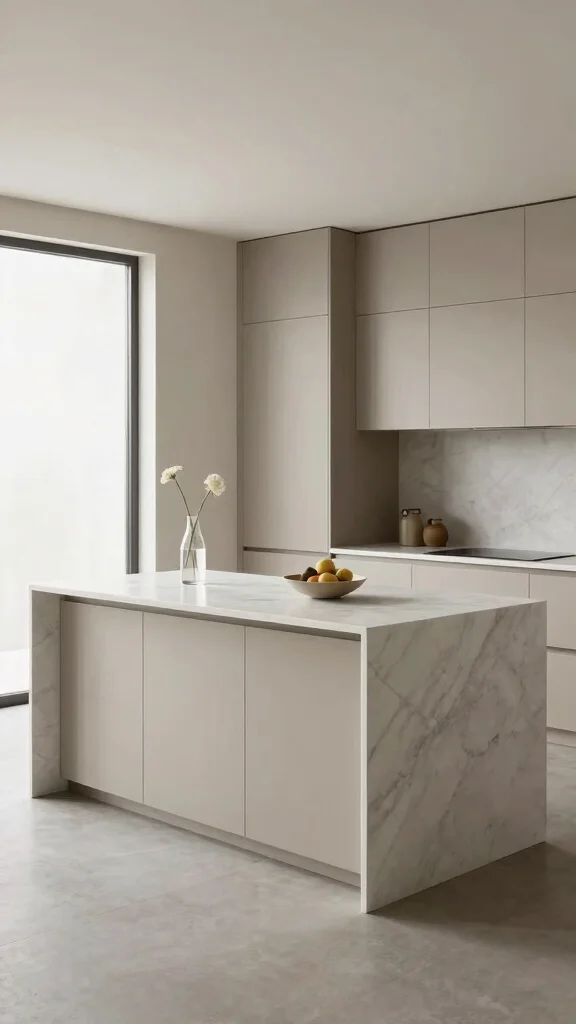 14 Kitchen Island Ideas for Extra Storage, Seating, and Style - 2. Sleek Modern Islands with Minimalist Design 1