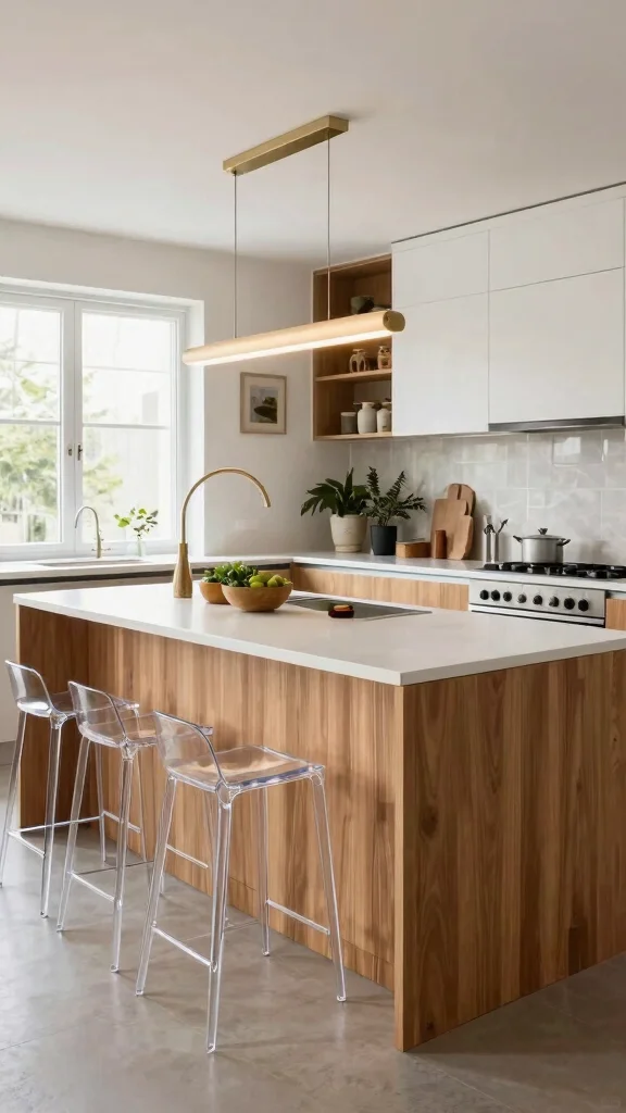 14 Kitchen Island Ideas for Extra Storage, Seating, and Style - 4. Multi-Level Islands for Functional Flexibility 1