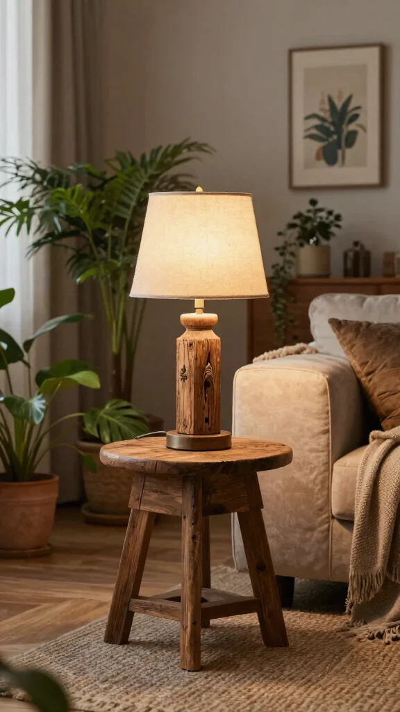 14 Living Room Lighting Ideas for a Warm and Welcoming Space - 2. Vintage Decorative Lamps 1