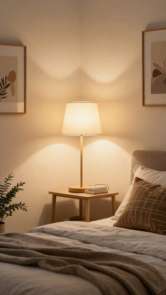 15 Bedroom Lighting Ideas for a Warm and Restful Space - 11. Multi-Purpose Lighting 1