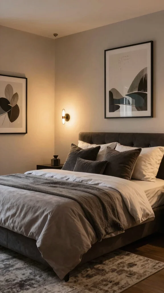 15 Bedroom Lighting Ideas for a Warm and Restful Space - 7. Wall Sconces for A Chic Look 1