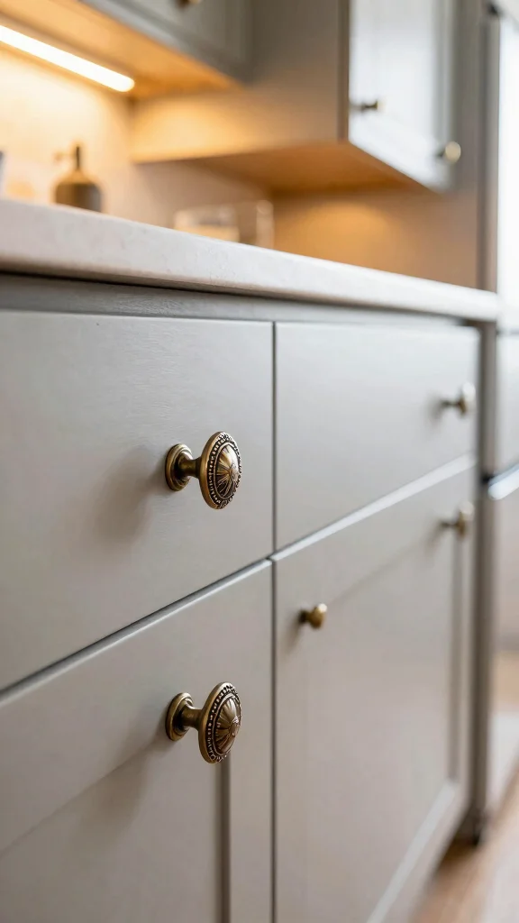 15 Kitchen Cabinet Ideas to Transform Your Kitchen Completely - 12. Unique Cabinet Accessories 1